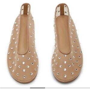 Tony Bianco Milo Skin Nylon flats